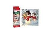 Hobby artikler - Creative Craft Group Diamond Painting 30*30cm. JUL. SNEMAND - CR8008/GE