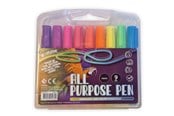 Hobby artikler - Hobby Mate Stentusser 9 stk. Boks m håndtag NEON - HOBBY1531