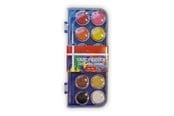 Hobby artikler - Hobby Mate Farvelade 12 farver + pensel - OFF1033