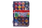 Hobby artikler - Hobby Mate Farvelade 28 farver + pensel. - OFF1034