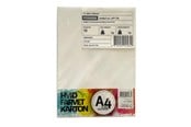Papir, Fotopapir og Etiketter - Hobby Mate Karton A4 220g. 10 ark HVID - OFF1130