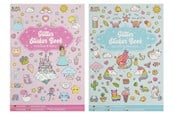 Papir, Fotopapir og Etiketter - Creative Craft Group Stickerbook Glitter A5, 2 ass. - 100006