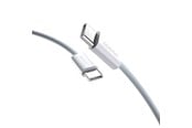 USB kabel - Dudao L6C USB-C - USB-C PD 30W cable 2m - light blue - 6976625331550
