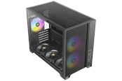 Kabinet - Antec FLUX M - Kabinet - Minitower - Sort - 0-761345-10253-7