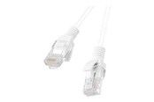 Netværkskabel - Lanberg patch cable - 30 m - white RAL 9010 - Hvid - 30m - PCU5-10CC-3000-W