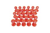 Hobby artikler - Colorations - Shapes & Numbers Clay Stamps 26pcs. - CHDOUGHS