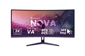Skærm - 34" Arozzi Nova 34″ Curved computer monitor - AZ-NO-34T2K165-PP
