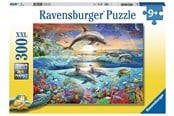 Puslespil - Ravensburger - XXL Puzzle Dolphin Paradise 300 pieces. - 128952