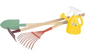 Udendørsleg - Small Foot - Garden Tool Set with Watering Can "Tiny Garden" 4pcs. - 12663