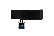 CPU Køler - Lian Li Hydroshift II LCD-S 360N fanless - CPU Vandkøling - Max 28 dBA - GHS2LCDS36NB