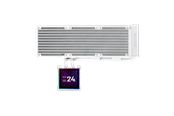CPU Køler - Lian Li Hydroshift II LCD-S 360N fanless - CPU Vandkøling - Max 28 dBA - GHS2LCDS36NW