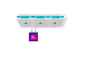 CPU Køler - Lian Li Hydroshift II LCD-S 360TL Wireless - CPU Vandkøling - Max 33 dBA - GHS2LCDS36TW