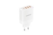 Mobil - Adaptere & Opladere - Dudao A5HEU network charger 3x USB-A 1x USB-C PD20W - white - 6976625332694