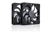 Kabinet Køler - Noctua NF-A14x25 G2 PWM Sx2-PP chromax.black - Kabinet køler - 140mm - Sort - NF-A14x25 G2 PWM Sx2-PP chromax.black