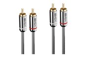 Audio kabel - Lindy Cromo Line audio cable - 2 m - 35346