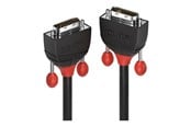 Skærmkabel - Lindy Black Line - DVI cable - DVI-D to DVI-D - 1 m - 36251