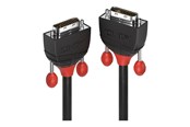 Skærmkabel - Lindy Black Line - DVI cable - DVI-D to DVI-D - 2 m - 36252