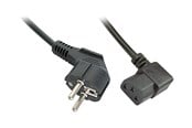 Strømkabel (ekstern) - Lindy - power cable - power CEE 7/7 to power IEC 60320 C13 - 5 m - 30309