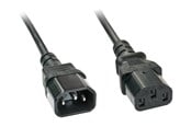 Strømkabel (ekstern) - Lindy - power extension cable - power IEC 60320 C13 to IEC 60320 C14 - 3 m - 30332