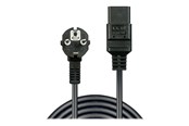 Strømkabel (ekstern) - Lindy - power cable - CEI 23-16/VII / CEE 7/3 to IEC 60320 C19 - 2 m - 30344