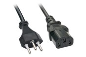 Strømkabel (ekstern) - Lindy - power cable - power IEC 60320 C13 to Swiss 3 pin - 2 m - 30417