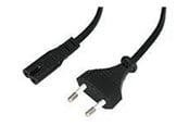 Strømkabel (ekstern) - Lindy - power cable - power IEC 60320 C7 to Europlug - 3 m - 30422