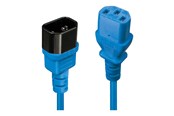 Strømkabel (ekstern) - Lindy - power extension cable - power IEC 60320 C13 to IEC 60320 C14 - 1 m - 30471