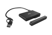 Harddisk - tilbehør - Lindy - HDD / SSD docking station - SATA 6Gb/s / PCIe 3.0 x2 (NVMe) - USB-C 3.2 (Gen 2) - 43359