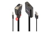 Skærmkabel - Lindy adapter - HDMI / VGA - 60 cm - 38284
