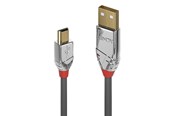 USB kabel - Lindy Cromo Line USB 2.0 Type A to Mini-B Cable - 3m - 36633