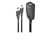 KVM-switch - Lindy 2 Port USB KM Switch - keyboard/mouse switch - 2 ports - 32165