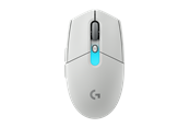 Mus - Logitech G305 X Superlight - Gaming Mus - Optisk - 6 knapper - Hvid - 910-007748