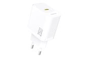 Mobil - Adaptere & Opladere - Dudao A27 25W GaN USB-C Wall Charger - White - 6976625334124