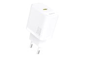 Mobil - Adaptere & Opladere - Dudao  A27P 30W PD GaN USB-C Wall Charger - White - 6976625334162