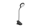 Mobil - Andet Tilbehør - Wozinsky Wireless LED Reading Lamp with Clip + USB-C Cable - Black - 5907769384059