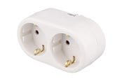 Strømkabel (ekstern) - Deltaco - power strip - earthed - 3680 Watt - GT-987