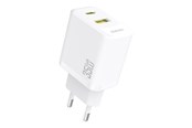 Mobil - Adaptere & Opladere - Dudao A27 Max 35W GaN Wall Charger - White - 6977196682898