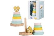 Babylegetøj - Rubo Toys - Woezel en Pip Pip Baby Stacking Tower 7-piece. - 2008738