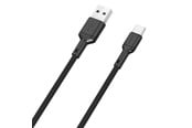 USB kabel - Dudao L9T 5A USB-A - USB-C Cable 1m - Black - 6976625335541