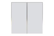 Smart Home - Avatto ZigBee Touch Light Switch Dual TUYA - TS60-EU-W2 - White - ZTS60-EU-W2