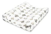 Baby Udstyr - Anne & Mikael changing mat 50 x 63 cm owl gray - 201879