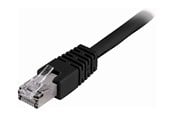Netværkskabel - Deltaco STP-635S - patch cable - 35 m - black - Sort - 35m - STP-635S