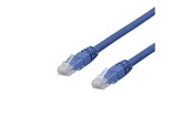 Netværkskabel - Deltaco TP-63BAU - patch cable - 3 m - blue - Blå - 3m - TP-63BAU