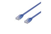 Netværkskabel - Deltaco patch cable - 50 cm - blue - Blå - 0.5m - TP-60B-FL