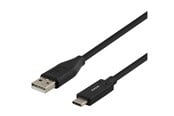 USB kabel - Deltaco USBC-1003M - USB-C cable - USB-C to USB - 50 cm - USBC-1003M