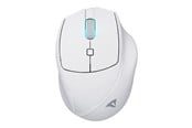 Mus - Sharkoon OfficePal M25W - mouse - 2.4 GHz USB - white - Mus - Optisk - 6 knapper - Hvid - 4044951039654