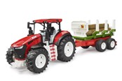 Legetøjsbil - Bruder ROADMAX Traktor med skovvogn og 3 stammer - BR3453