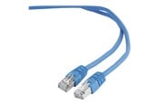 Netværkskabel - Gembird patch cable - 1 m - blue - Blå - 1m - PP6-1M/B