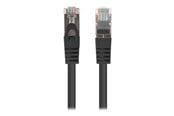 Netværkskabel - Lanberg patch cable - 1.5 m - black RAL9004 - Sort - 1m - PCF6-20CC-0150-BK