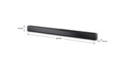 Hjemmebio - Sharp HT-SB145 - sound bar - for TV - wireless - HT-SB145
